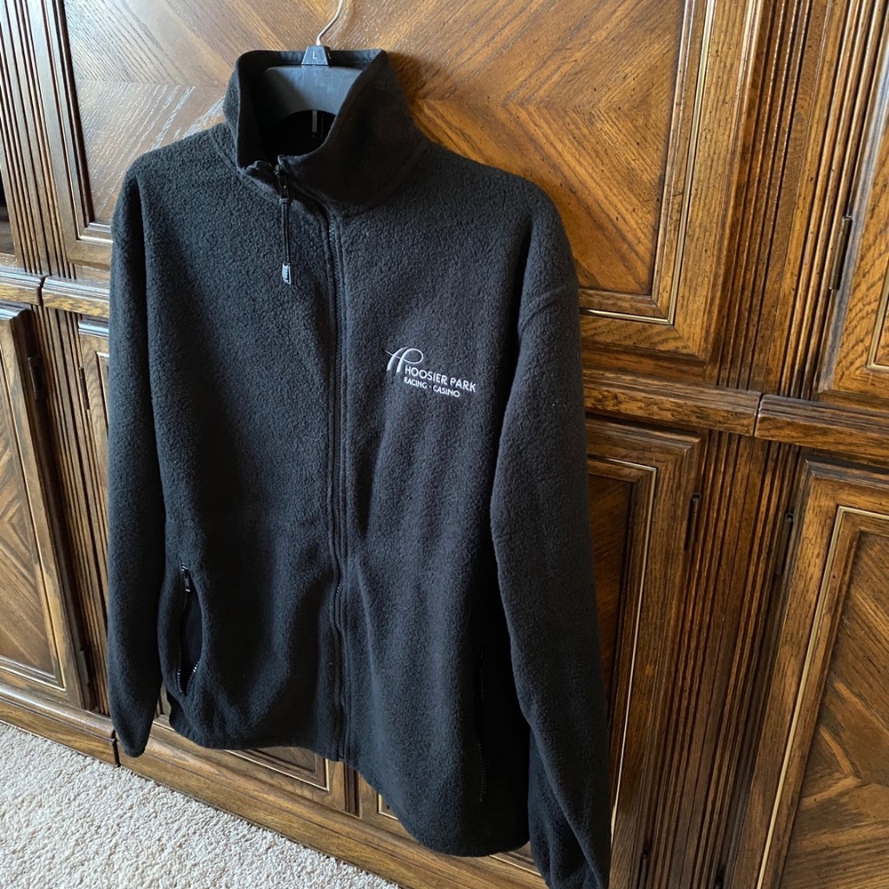 Hoosier Park Unisex Fleece Zip Up Jacket